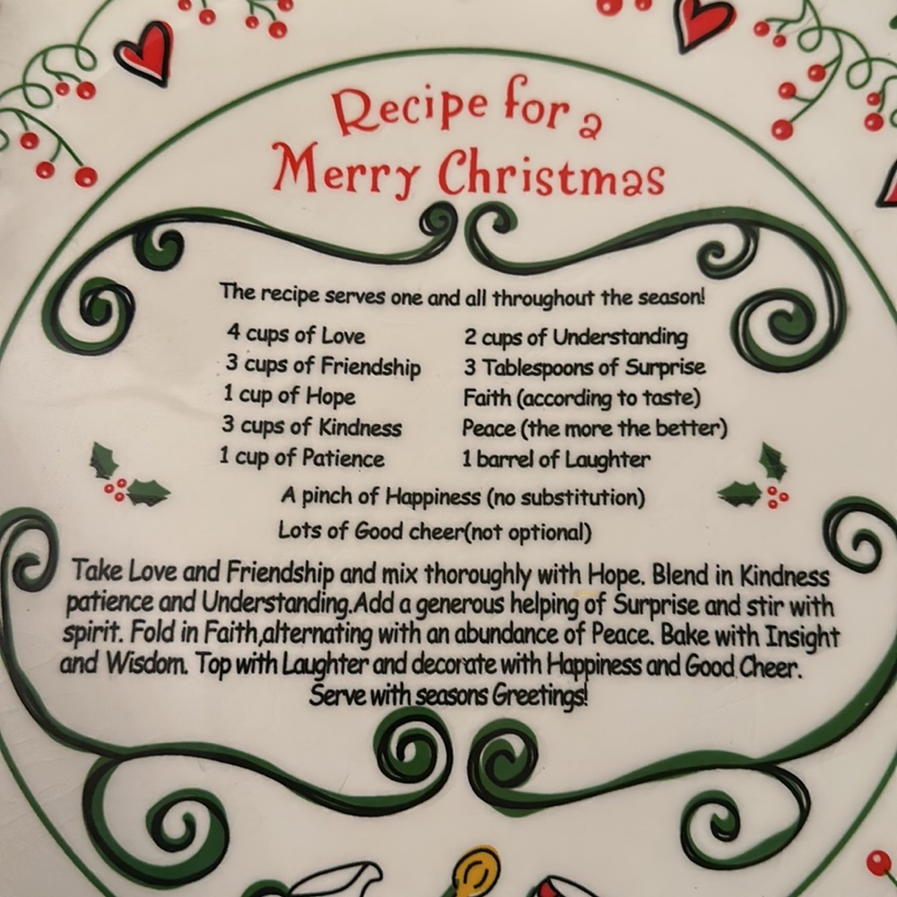 VTG Christmas Plater - Picture 2 of 6
